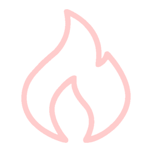 Kurse 5 flamme transparent